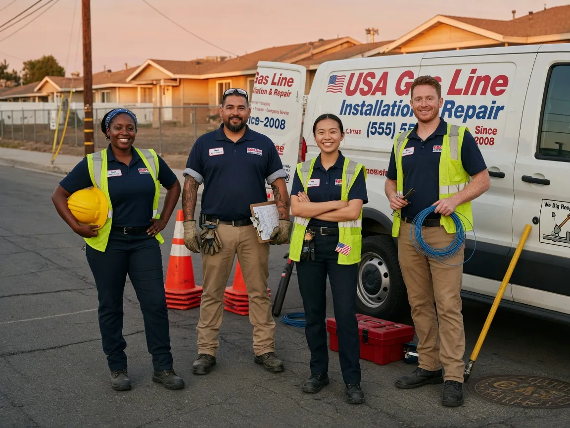 Gas Line Installation company in Salem, VA